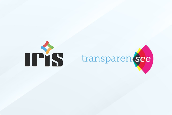 IRIS and TransparenSEE product logos
